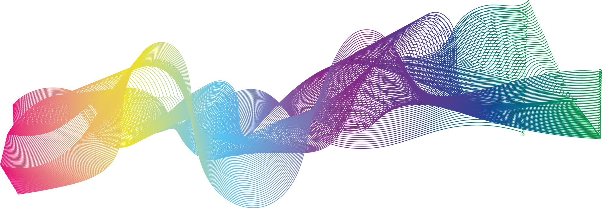 Colorful Wave Illustration